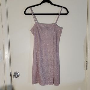 DIVIDED Shimmery Mini Dress